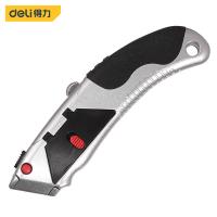 得力工具 DL4262 锌合金美工刀 刀片宽度19mm 刀片数量：10（单位：把）