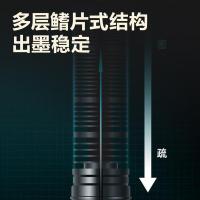 得力（deli）S656-Q1 直液式走珠笔中性笔 12支/盒 0.5mm  (单位:盒) 黑色