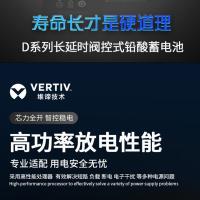 维谛（VERTIV） D12V100A  铅酸蓄电池 165*125*170mm （单位:台）
