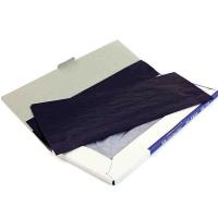 得力（deli） 9372 薄型复写纸 (8.5*22cm)-38K  (单位：盒) 蓝