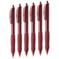 得力（deli）S60-6 中性笔  6支/盒 0.5mm（单位：盒）红色