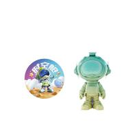 点石（dianshi） DS-361E-B 时空舱小火箭文具套装 中性笔*7+荧光笔*1+时空舱徽章*1+时空舱手办*1+笔筒*1 (单位: 套)光速银