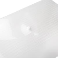 得力（deli） 5502 按扣文件袋 A4 (单位：个) 透明