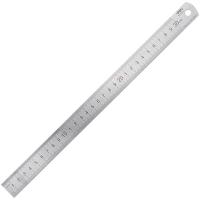 得力（deli） 8463 钢直尺 尺寸：30cm (单位：把) 银色