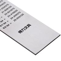 得力（deli） 8463 钢直尺 尺寸：30cm (单位：把) 银色