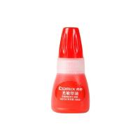 齐心（COMIX）  B3722 光敏印油 10ML 28*63mm(单位：瓶) 红色