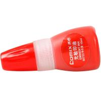 齐心（COMIX）  B3722 光敏印油 10ML 28*63mm(单位：瓶) 红色