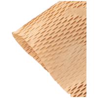 龙仕康 蜂窝包装牛皮纸 可降解 LSK-NPZ505 50cm*50cm 100张/包 (单位:包) 黄色