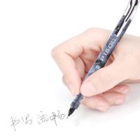 白雪（snowhite） P1500 直液式走珠笔 0.5mm 12支/盒(单位：盒) 黑色
