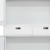 臻远 ZY5052348 二斗文件柜密码锁 90*40*185cm 白色 (单位:台)