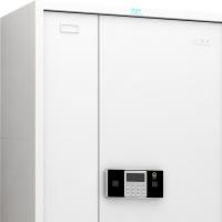 臻远 ZY5071449 通门五层电子密码锁不带斗保密柜 90*42*185cm （单位：台）灰白色