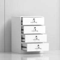 臻远 ZY5052337 钢制文件柜 44*39*65cm 白色 四抽 (单位:台)