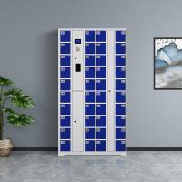 臻远 ZY5071410 文件柜40门手机柜刷卡系统 99*30*180cm（单位：台）蓝色