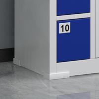 臻远 ZY5071411 文件柜50门手机柜刷卡系统 126*30*180cm（单位：台）蓝色