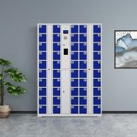 臻远 ZY5071411 文件柜50门手机柜刷卡系统 126*30*180cm（单位：台）蓝色