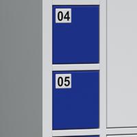 臻远 ZY5071411 文件柜50门手机柜刷卡系统 126*30*180cm（单位：台）蓝色