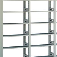 臻远 ZY5060905 图书架 460*30*200cm 白色 (单位:组)