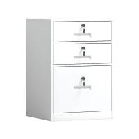臻远 ZY5052336 钢制活动柜 三抽 44*39*65cm（单位：台）白色