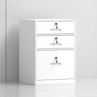 臻远 ZY5052336 钢制活动柜 三抽 44*39*65cm（单位：台）白色