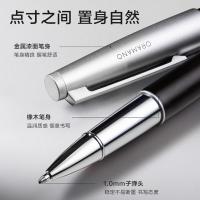 得力（deli）A6Pro-10臻顺滑木纹拔帽中性笔1.0mm子弹头  1支/盒 （单位：盒）