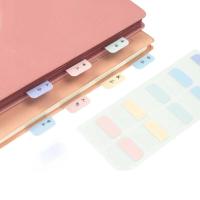 得力（deli）21535 索引标贴 25mm×28mm 10枚/张 8张/袋（单位：袋）混