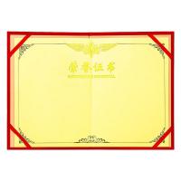 得力（deli） 7578 荣誉证书（荣光系列） 12K 210*295mm  （单位：本） 红色