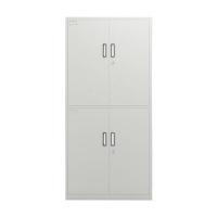 臻远 ZY-SY-09 通双节文件柜 85*39*180cm（单位：台）灰白色