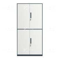 臻远 ZY50212015 钢制窄边文件柜通双节 1850*900*400mm（单位：台）灰白套色