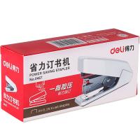 得力（deli） 0467 省力订书机 130*38*95mm 白色（单位：只）