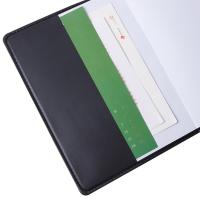 得力（deli） 7901 皮面记事本 25K 80页 黑色 (单位:本)