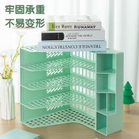 得力（deli） PB106 文件框自带笔筒 四联 325*320*275mm（单位：个） 白色