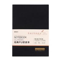 晨光（M&G） PA5842 记事本 A5/25K 80张 软皮革面 （单位:本） 黑色
