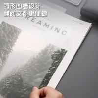 晨光（M&G） ADM92968 L型A4透明文件袋 100片/包 透明色（单位：包）