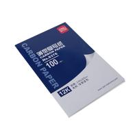 得力（deli） 9376 薄型复写纸 12K 220*340mm  (单位：盒 )蓝色