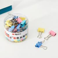 晨光（M&G） ABS92742 长尾夹 19mm 40只/筒(单位：筒) 彩色