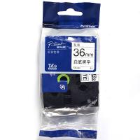 兄弟（brother） TZe-261 标签机色带 36mm x 8m 适用PT3600/9700PC/9800PCN (单位：个） 白底黑字