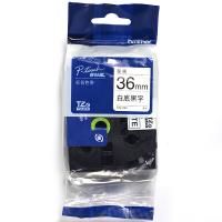 兄弟（brother） TZe-261 标签机色带 36mm x 8m 适用PT3600/9700PC/9800PCN (单位：个） 白底黑字