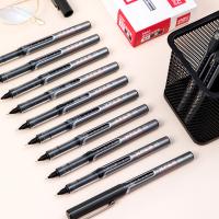 得力（deli）S657直液式走珠笔 0.5mm （单位：支）黑色