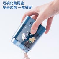 得力（deli） 复古蓝 68658A 卷笔刀 103*77*77mm（单位：个）蓝色
