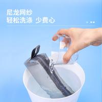 得力（deli） 66747 笔袋 215*55*55mm（单位：只）灰色