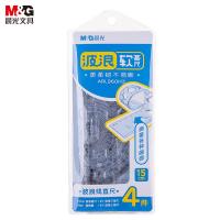 晨光（M&G） ARL960H3 学生绘图测量软尺套装 4把/套(单位：套) 15cm直尺/三角尺*2/量角器