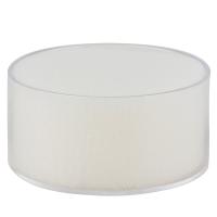 得力（deli） 9102 海棉缸 74*36MM 透明色 (单位:个)