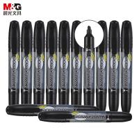 晨光（M&G）MG2110 双头快干记号笔 0.8-3mm 12支/盒 黑色（单位：盒）