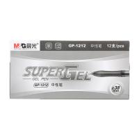 晨光（M&G） GP1212 签字笔 0.38mm全针管 GELPEN系列 12支 （单位:盒） 黑色