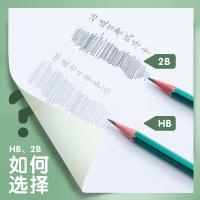 晨光（M&G） AWP35715 六角木杆经典铅笔 2B 173mm 10支/盒（单位：盒）黑色