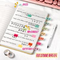 三木（SUNWOOD） 6637 半透明莫兰迪色便利贴 420页 2本/包(单位：包) 混色