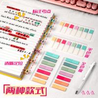 三木（SUNWOOD） 6637 半透明莫兰迪色便利贴 420页 2本/包(单位：包) 混色