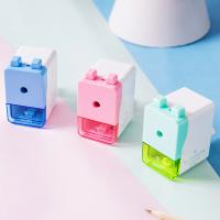 得力（deli） 0744 削笔机 长520mm*宽460mm*高850mm(单位：台) 绿/粉/蓝 随机发货