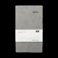 得印（befon） 9923 笔记本记事本 A6 灰色（单位：本）
