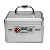 金隆兴 B8049 银行专用印章箱 6格 220*165*150mm(单位：个) 配安全锁 银色